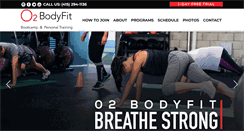Desktop Screenshot of o2bodyfit.com