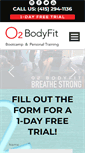 Mobile Screenshot of o2bodyfit.com
